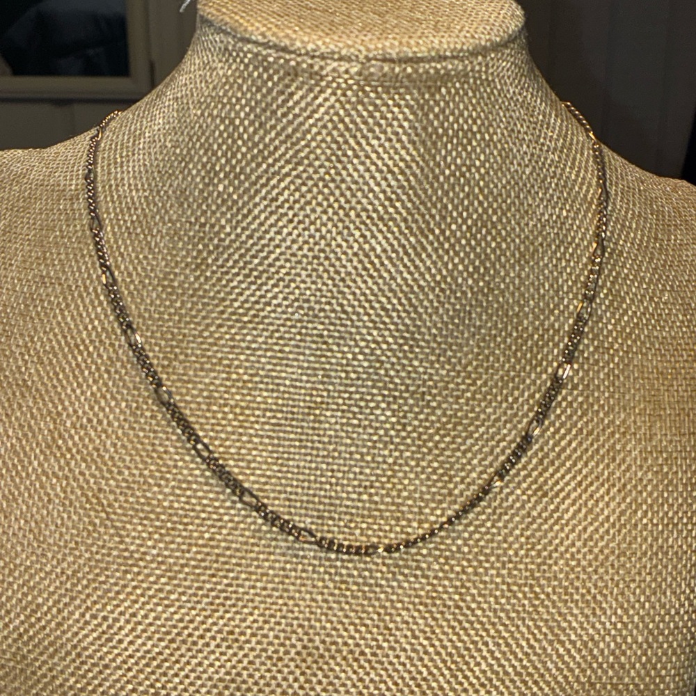 Silvertone necklace